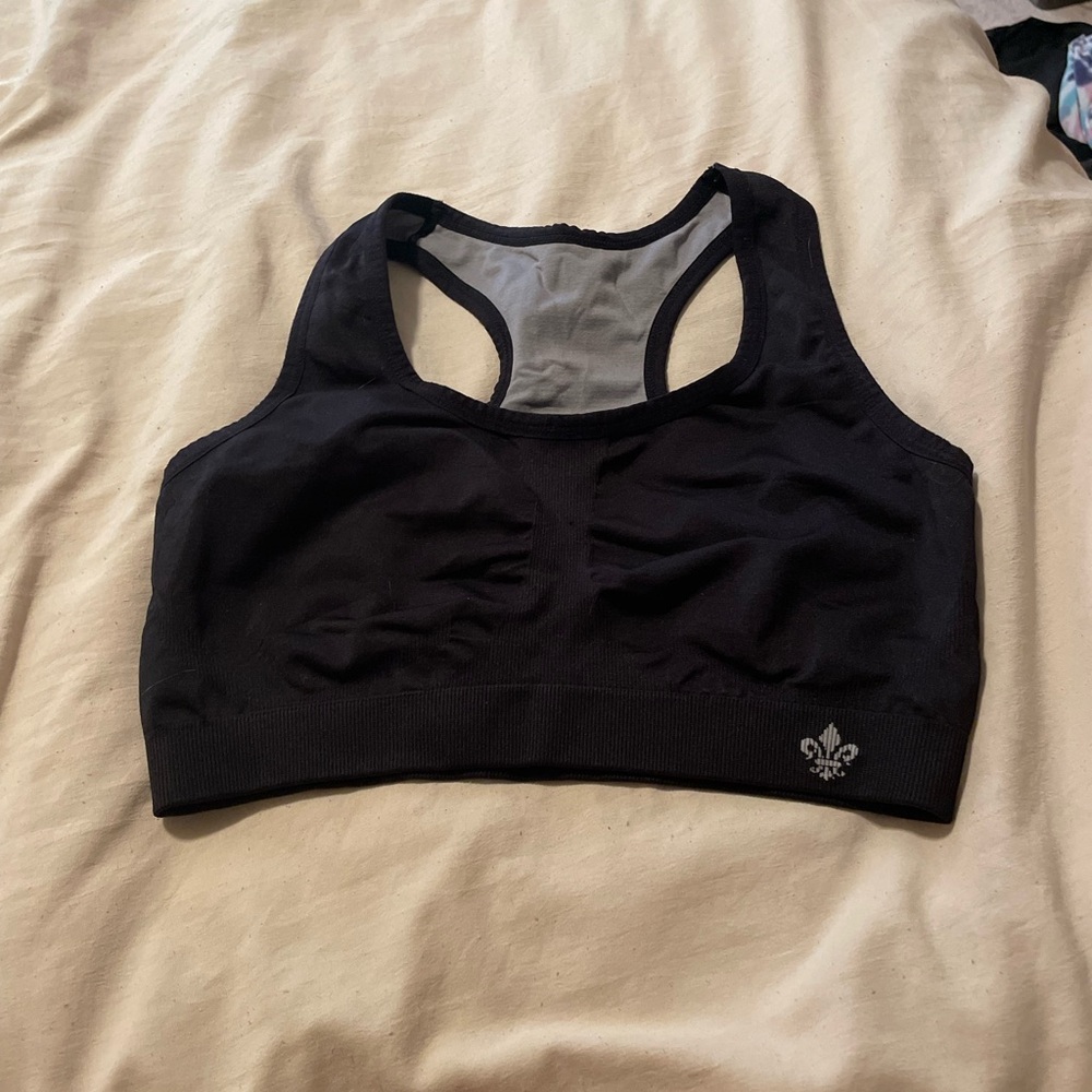 Black Sports Bra